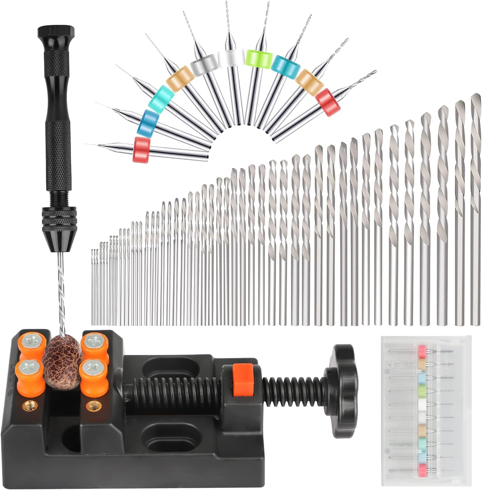 Trapano A Mano Mini Con Mandrino Senza Chiave - 0.5-8mm, Per Lavori Di Precisione E Modellismo - Foto 4