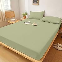 Vista 30 de Cottingon Sábana bajera ajustable para cuna: 1 unidad, 33x75 pulgadas, gris oscuro, 100% microfibra, bolsillo profundo, suave y lujosa, fácil cuidado