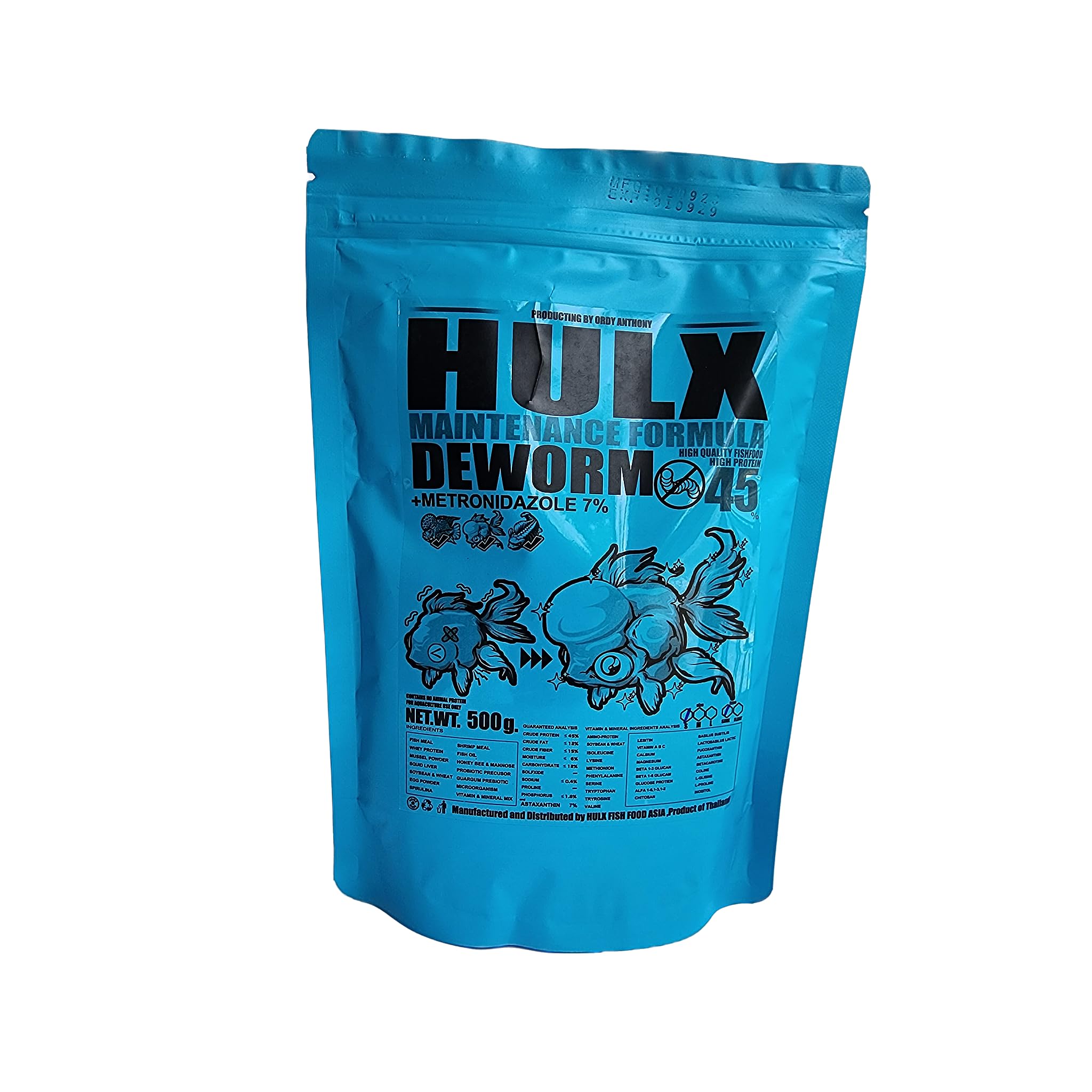 Hulx Goldfish Maintenance & Deworm