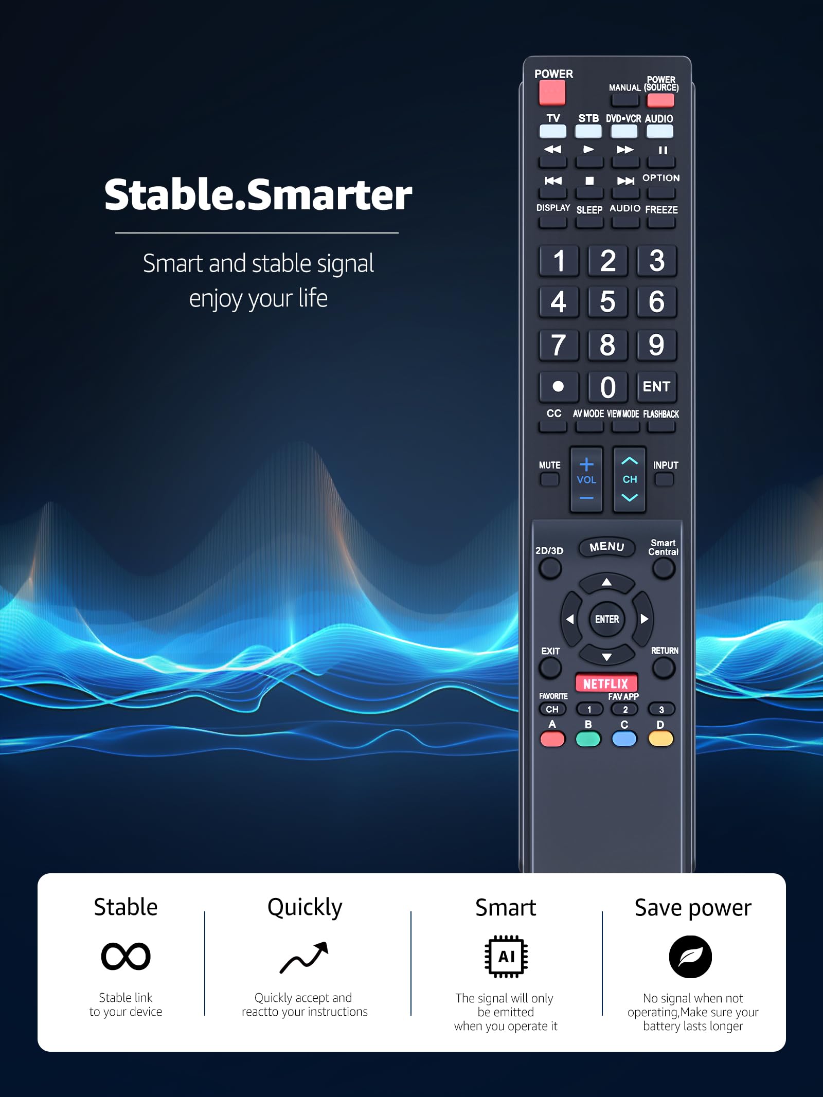 Amazon | GB118WJSA 交換用テレビリモコン シャープテレビ用 シャープ