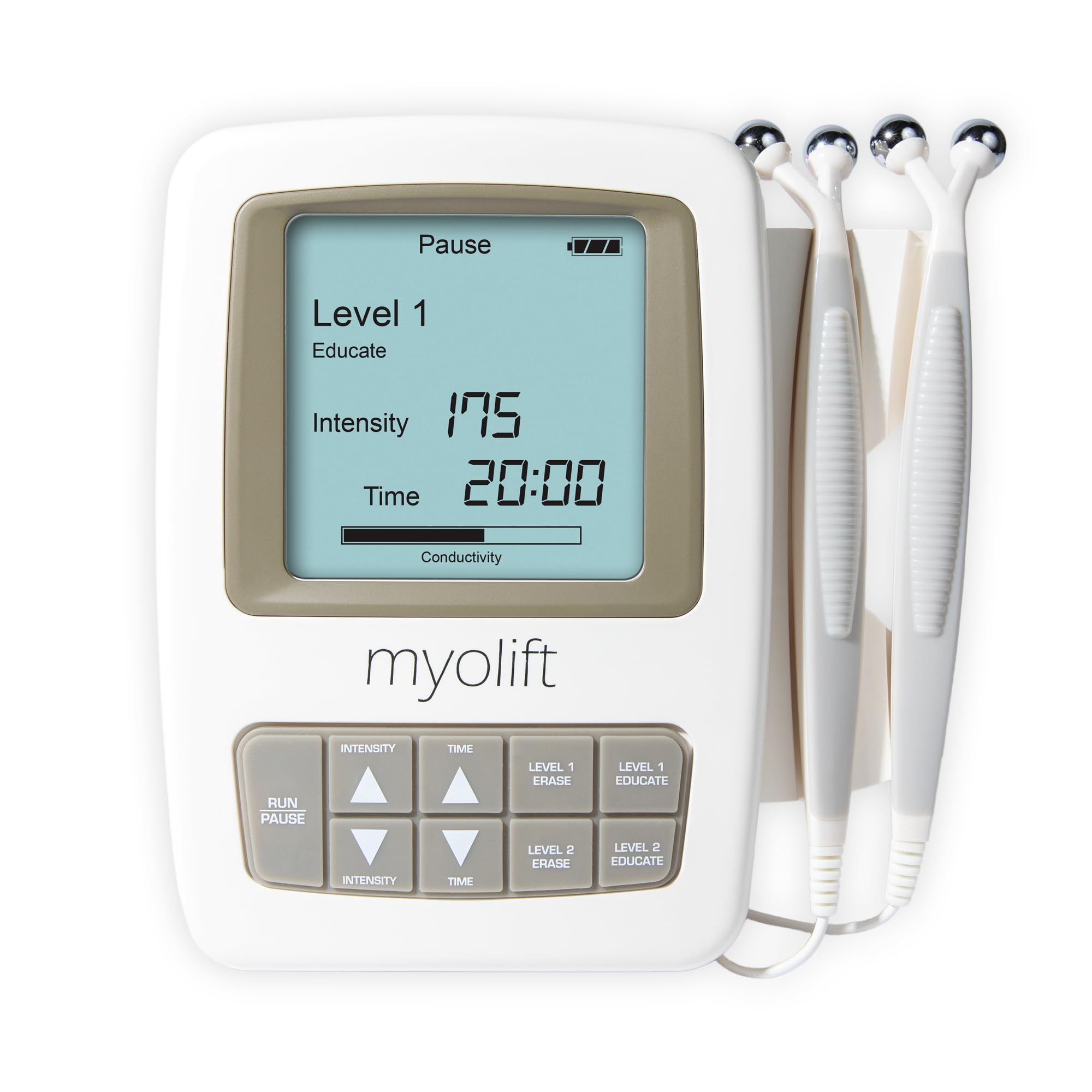 7E Wellness MyoLift Mini Microcurrent Facial Device - Non-Invasive Face Lift, Facial Skin Care Products for Anti Aging, Skin Tightening - Esthetician Supplies and Skin Care Tools - Up to 400 Microamps