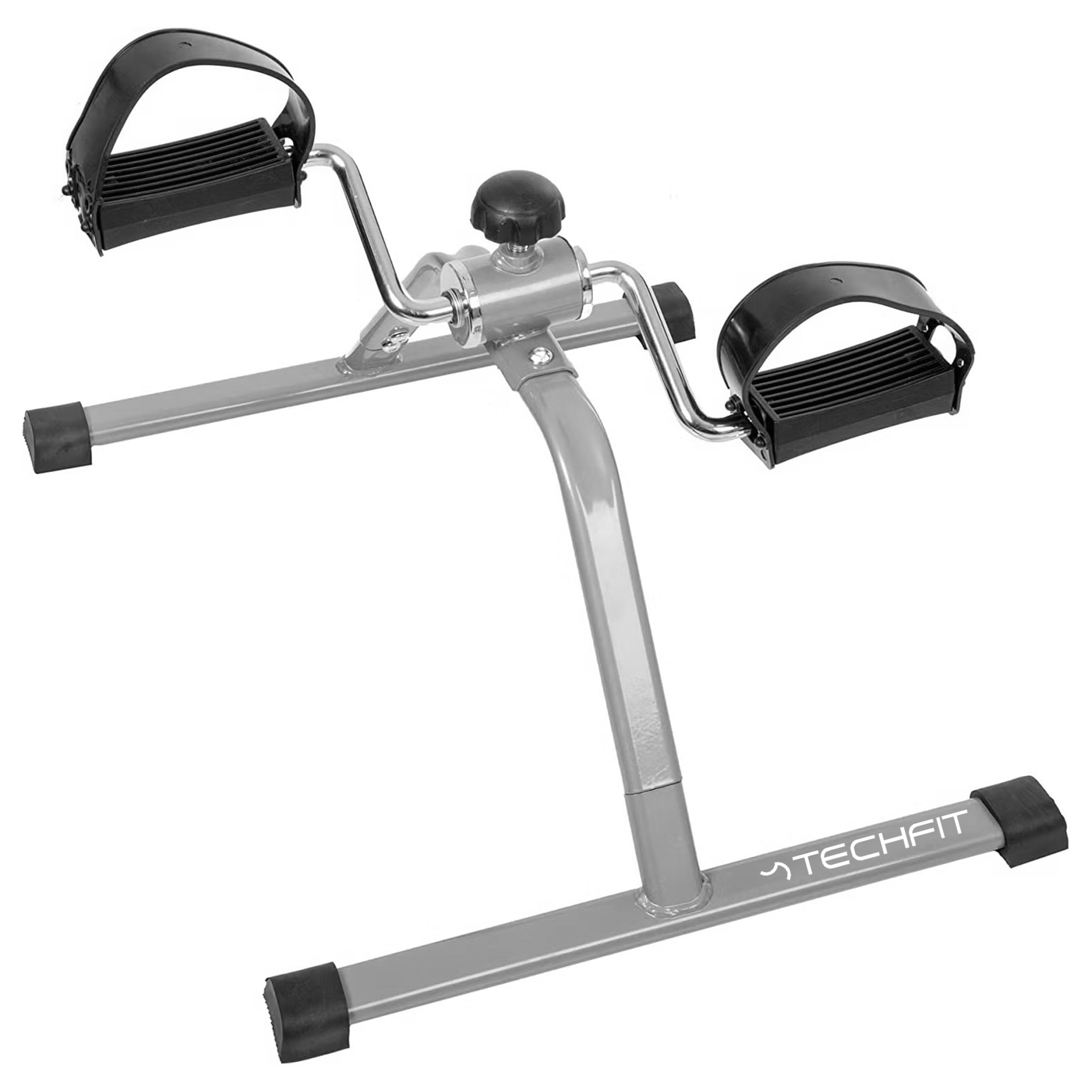 TechFit Pedale Allenatore, Mini Cyclette per Uso Domestico e in Ufficio, Macchina Facile da Allenamento per Braccia e Gambe, Adatta per Il Recupero Leggero