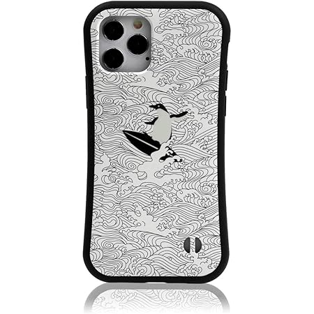Amazon Co Jp Mrlab Iphone12pro Iphone12 アイフォン12プロ アイフォン12 ケース 和柄 海 格好良い 波 ペンギン 耐衝撃 バンパー 白 873 家電 カメラ