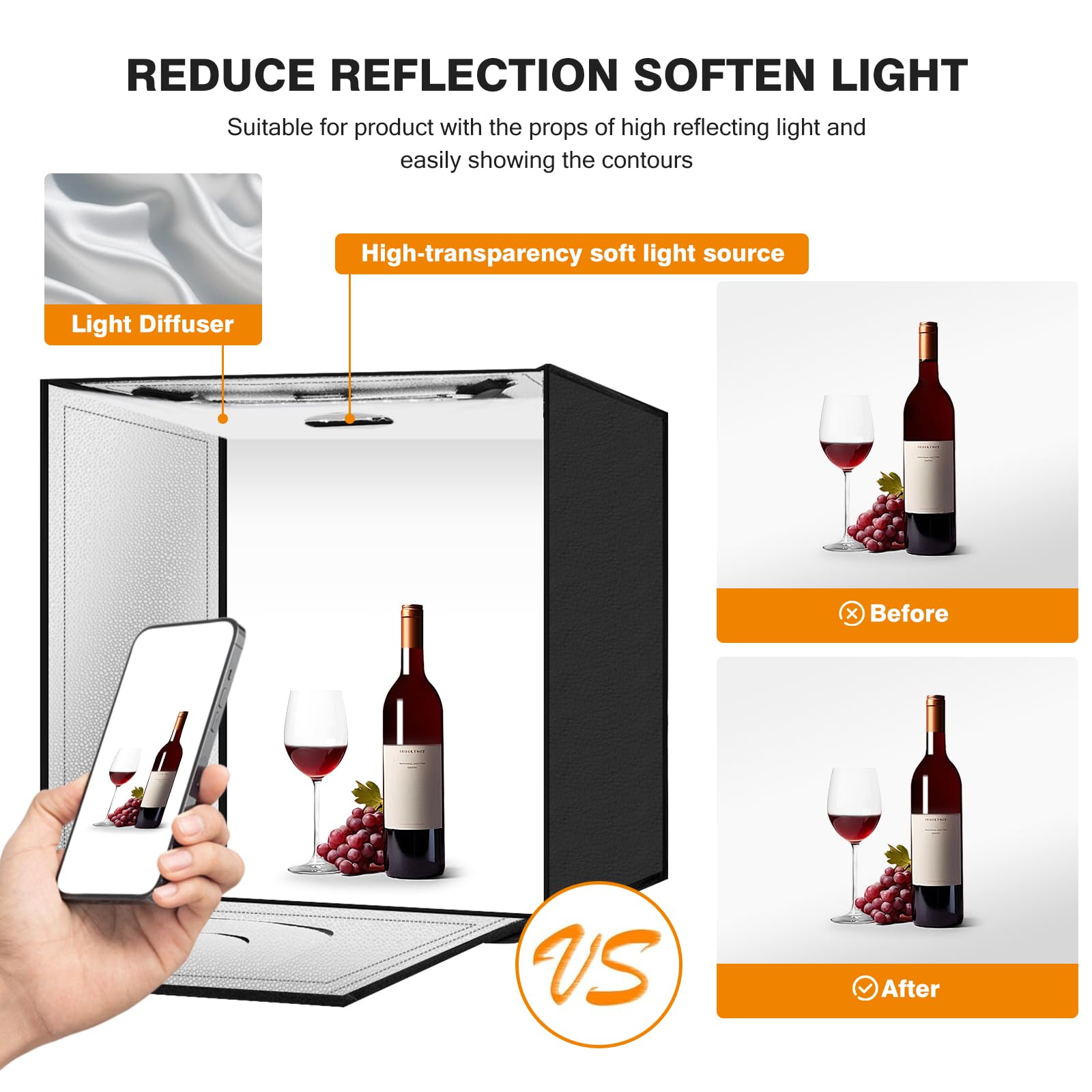 Amazon.com : ZKEEZM Light Box Photography 20