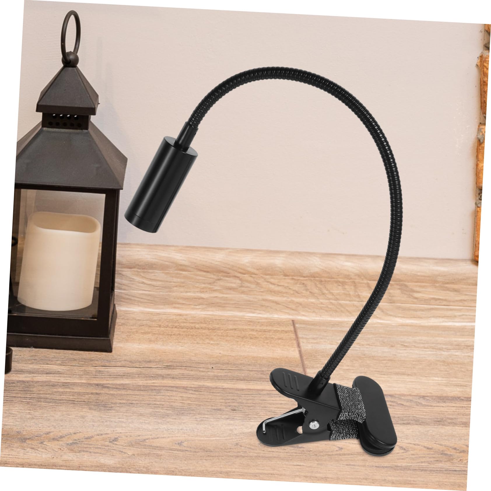 Toddmomy 3w Lampada Led Flessibile Luce Clip Per Lettura e Lavoro Sorgente Luminosa Bianca Fredda Braccio Collo d Oca Alimentazione Usb