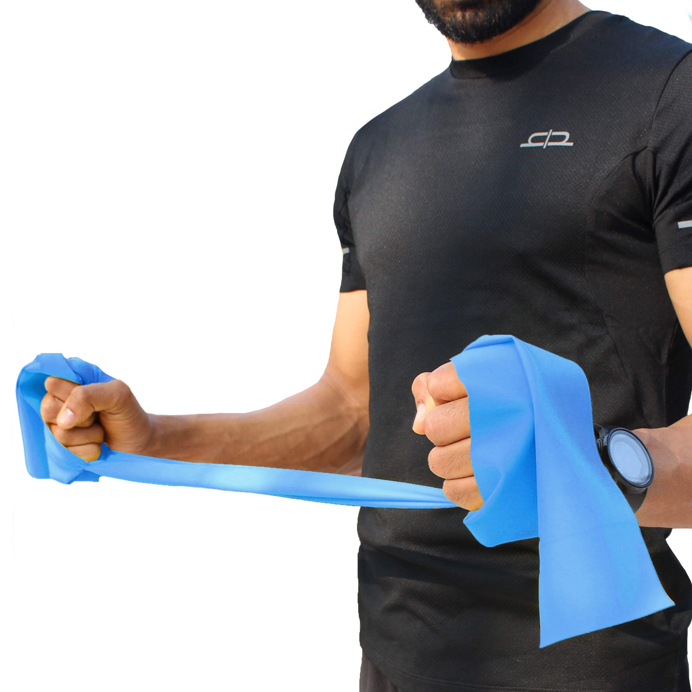Auximpro Resistance Band, Anti-Allergic & Tear-Resistant Latex-Free Natural Rubber, Anti-Slip Grip, Exercise Band for Training & Stretching Men & Women, Size: 150 cm x 10 cm, Set of 2, Blue, Yellow (B08QNJGZ8V) Amazon Price History, Amazon Price Tracker