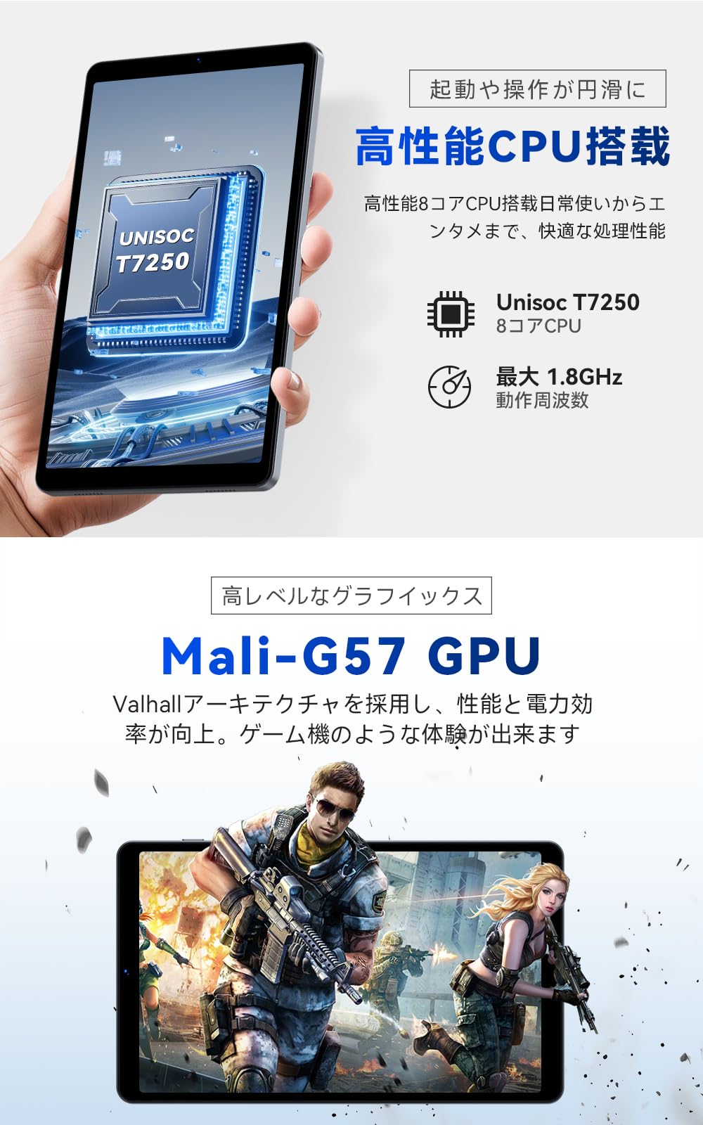 【Gemini AI強化版】 8インチ タブレット Wi-Fiモデル Amazon.co.jp: 【Gemini AI強化版】8インチ タブレット Wi-Fiモデル