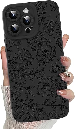 Miniatura 80 de MZELQ Funda para iPhone 14 Pro Max, diseño de ondas de silicona con ondas lindas, protección de cámara, funda delgada suave para teléfono - Blanco