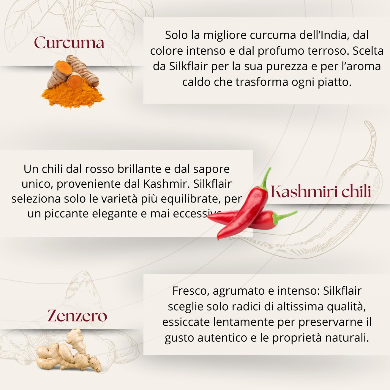 Set regalo spezie dal mondo – Silkflair "1997 La magia delle spezie” | Special Edition gourmet con 7 varietà pregiate | Idea regalo originale per amanti della cucina e del gusto