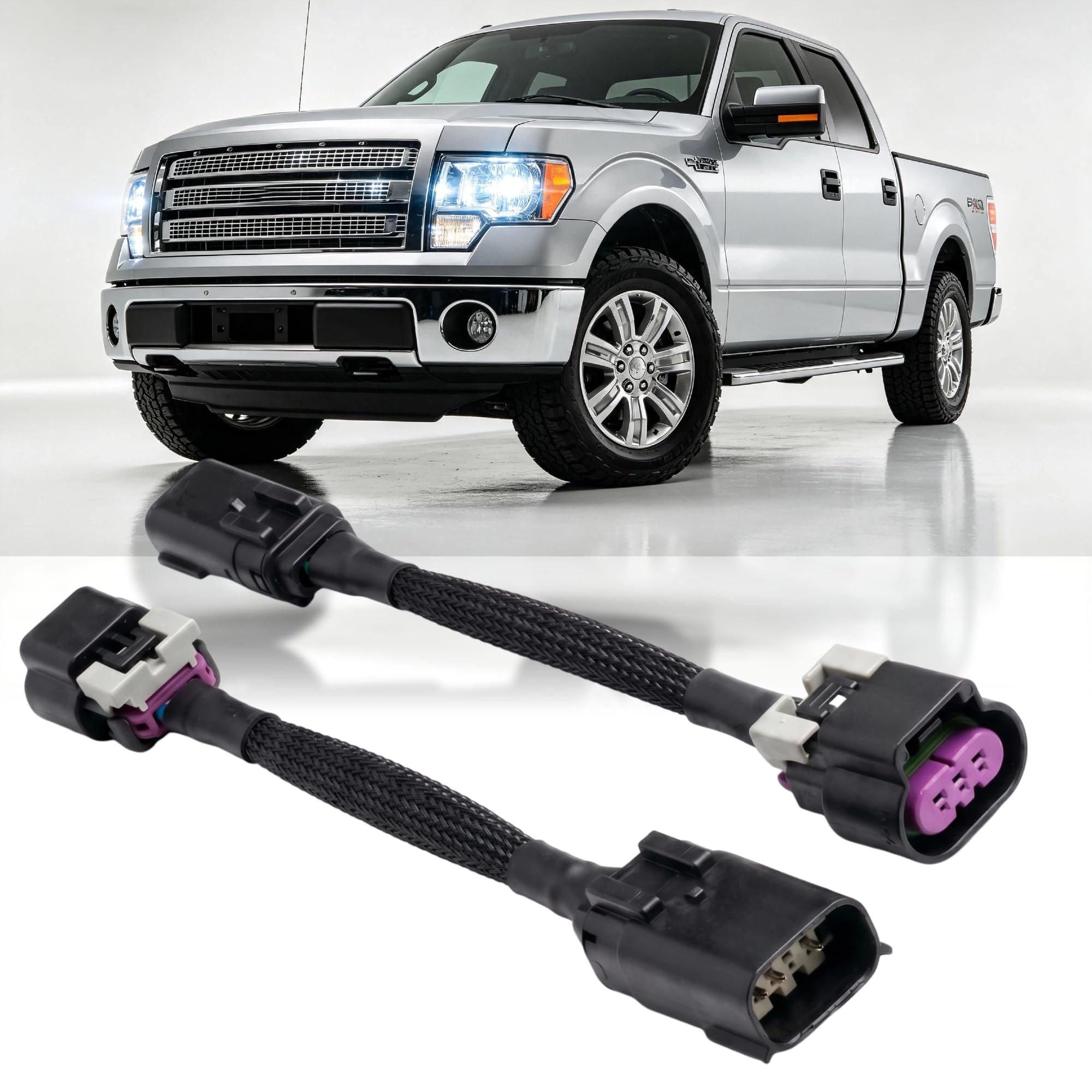 Photo 1 of LanKaYiMeng HID to LED Headlight Conversion Adapter for 2009-2014 Ford F-150