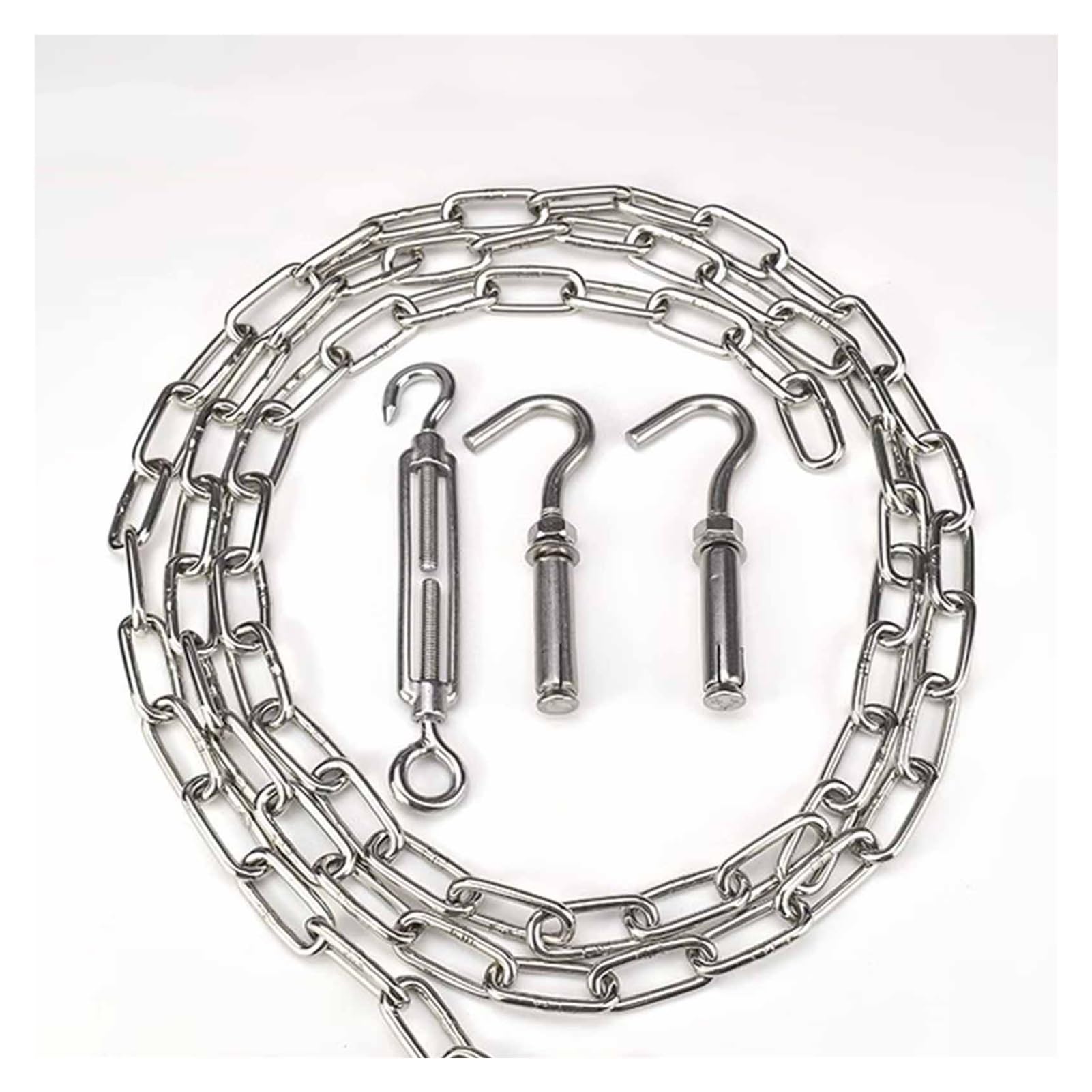 VXHCS Wäscheleine Aus Edelstahl 304, Wäscheleine für Drinnen und Draußen Platzsparendes Wäscheleinen-Set, für Balkongeländer, Einbruchsichere Fenster(9m)