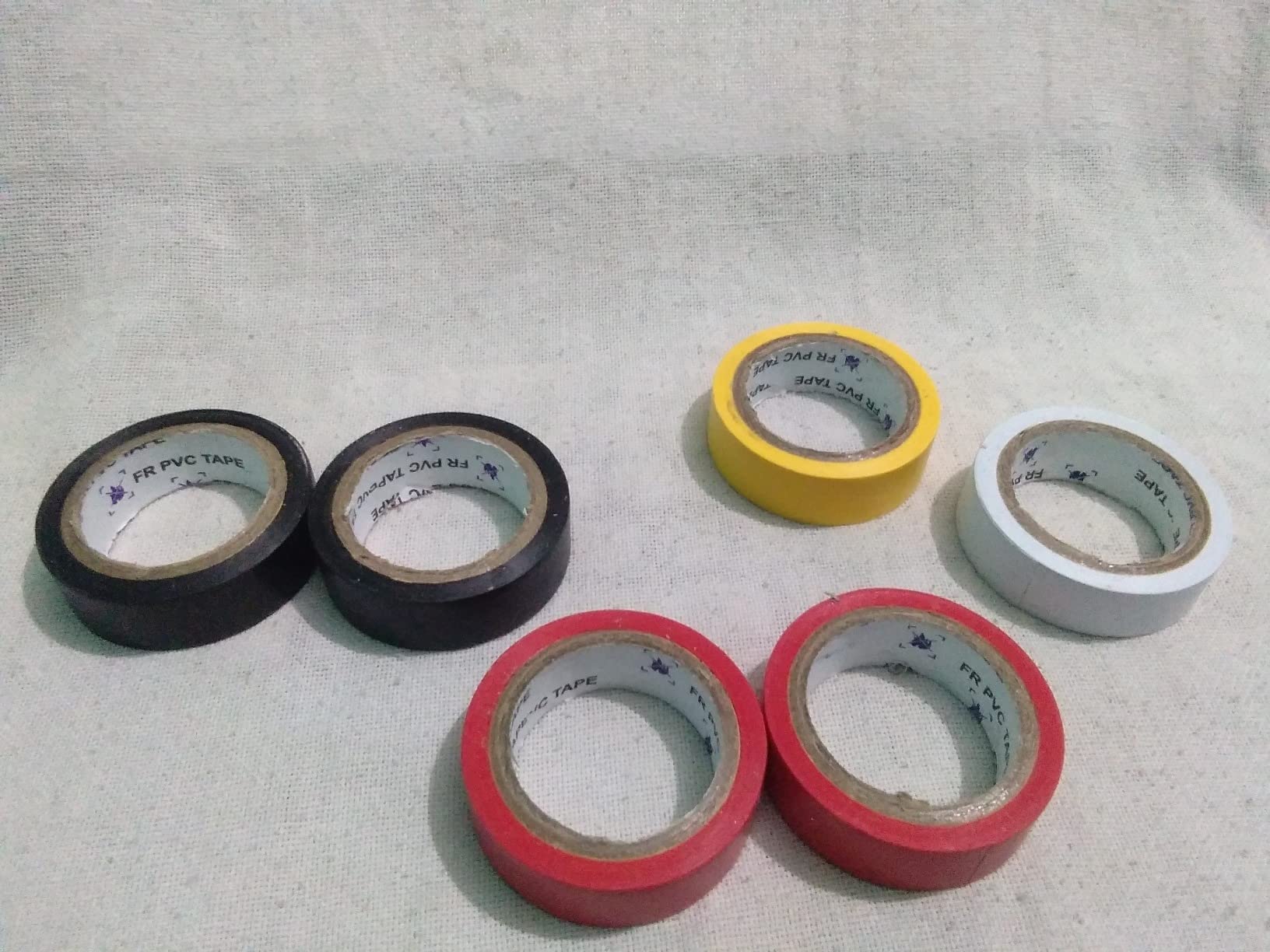 Epic - Self Adhesive PVC Electrical Insulation Tape (Pack of 6 ...