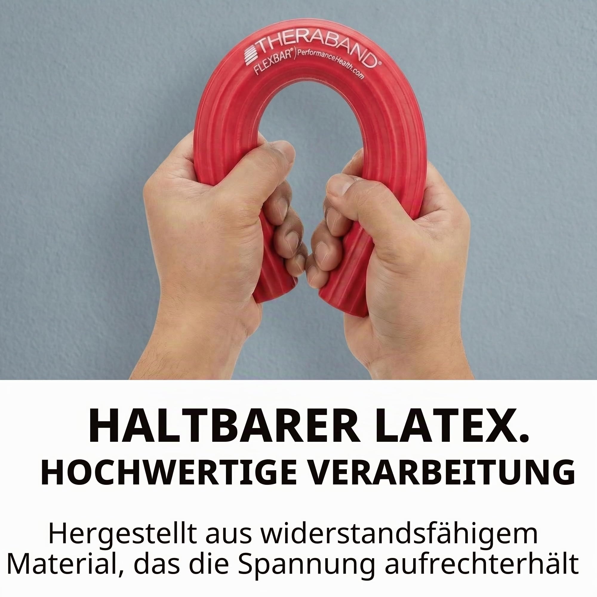 THERABAND FlexBar Tennisarm-Therapiestange, lindert Sehnenentzündungsschmerzen und verbessert die Griffstärke… – Ansicht 3