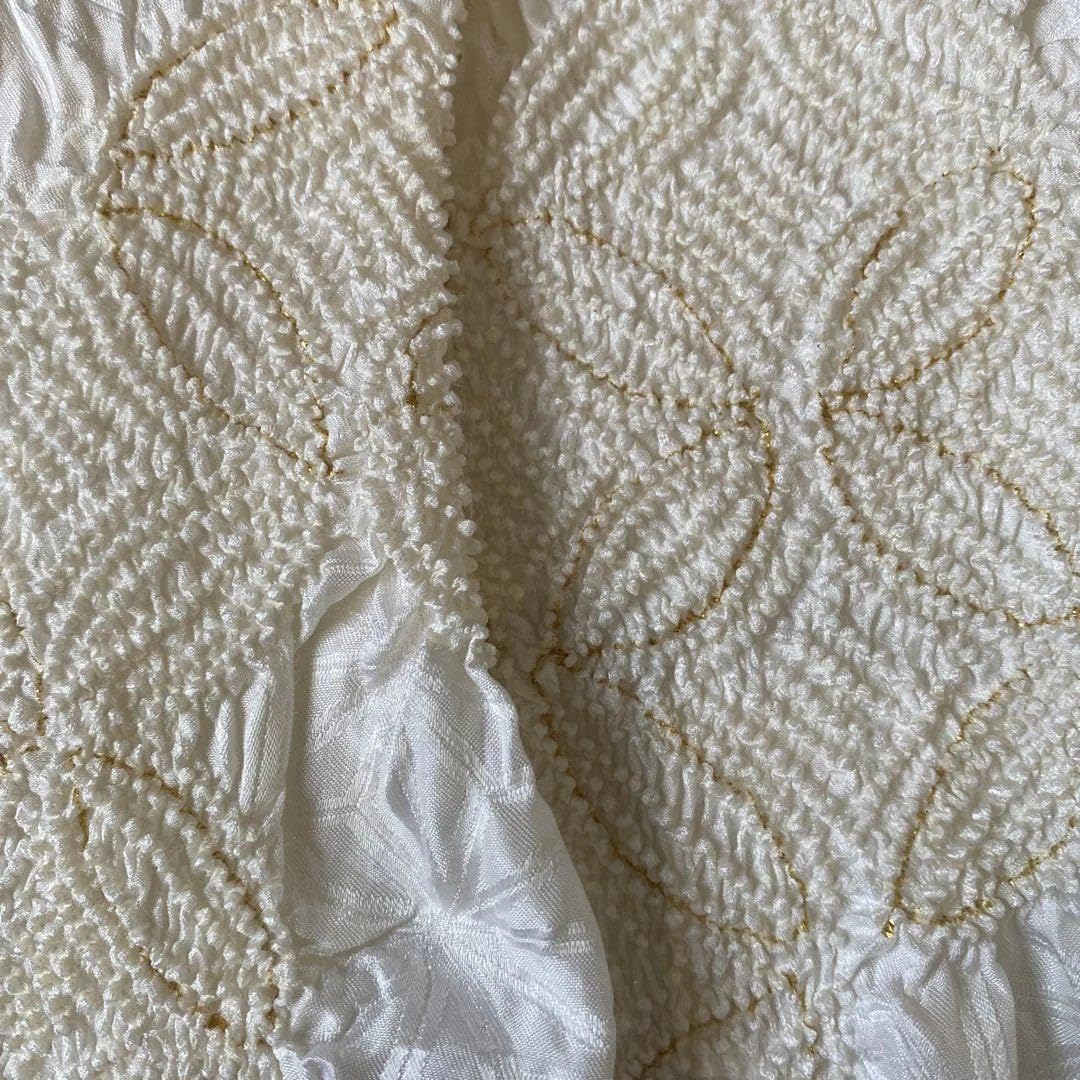 ❤️銀糸使い　白の名古屋帯　三松誂え新品保管✨超美品✨正絹　畳紙付き 銀糸使い 白の名古屋帯 三松誂え 正絹 畳紙付き 名古屋帯 三松 名古屋