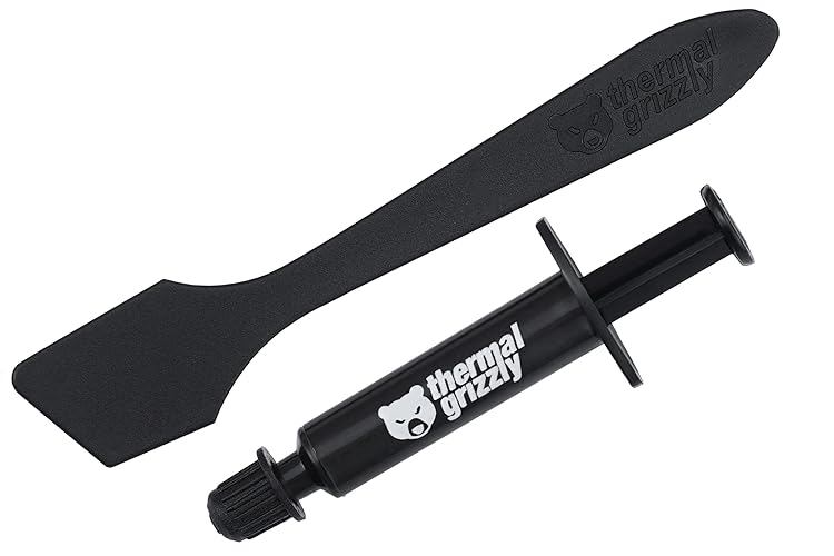 Thermal Grizzly Kryonaut - 1 Gram - Extremly High Performance Thermal Paste - for Demanding Applications and Overclocking CPU/GPU/PS4/PS5/Xbox - 1 Gram