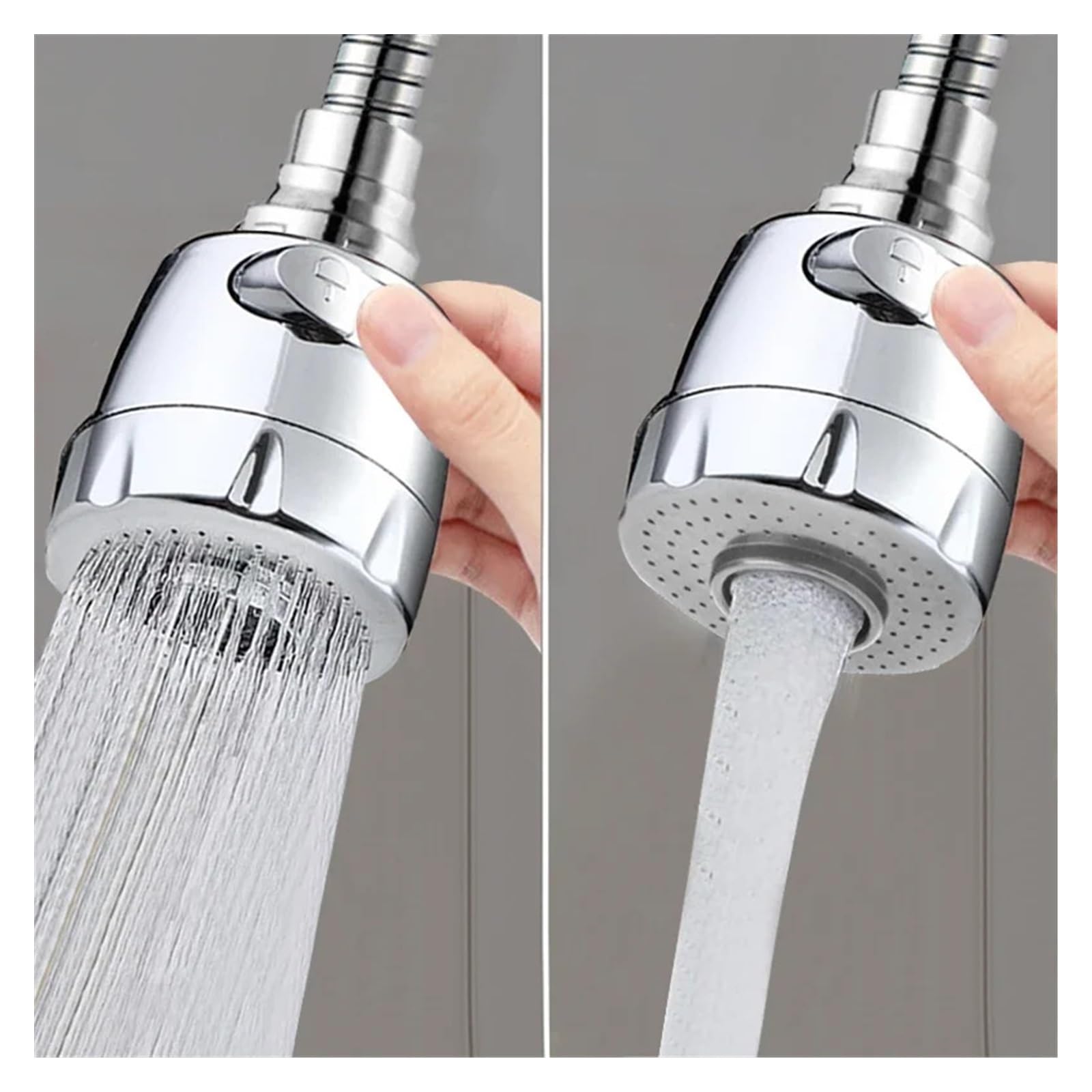 Gadget da Cucina Rubinetto modalità 2/3 Rotazione a 360 Gradi Tubo di prolunga Filtro Doccia Rubinetto for Risparmio idrico Accessori da Cucina universali (Color : Universal Joint)