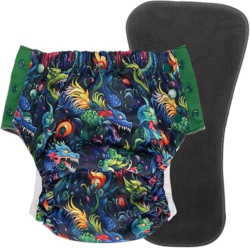 Miniatura 12 de EcoAble Inserto a presión para pañales de tela para niños mayores, de 6 a 16 años | Almohadilla absorbente para incontinencia y enuresis nocturna de