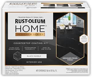 Rust-Oleum Home Marble Black Countertop Coating Kit