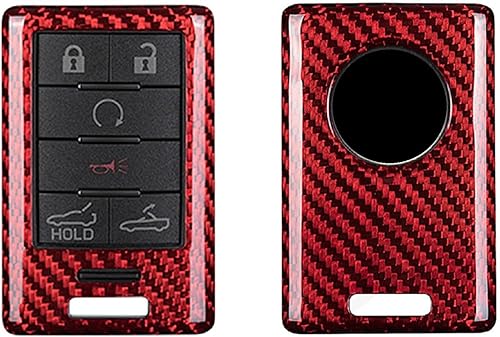 Funda para llavero de fibra de carbono genuina para Chevrolet Captiva Corvette C7 Stingray Coupe Smart Car Remote Key Fob Case para hombres mujeres