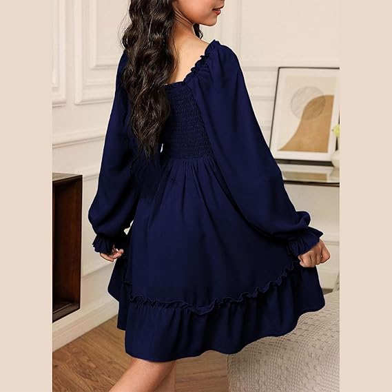 LACE & BEADS Lange Jurk Van Tule Met Blote Schouder En Dijsplit in het