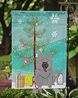 Vista 690 de Caroline's Treasures BB4243GF Bandera de jardín con texto en inglés «Merry Christmas» con texto en inglés «Merry Christmas», bandera decorativa