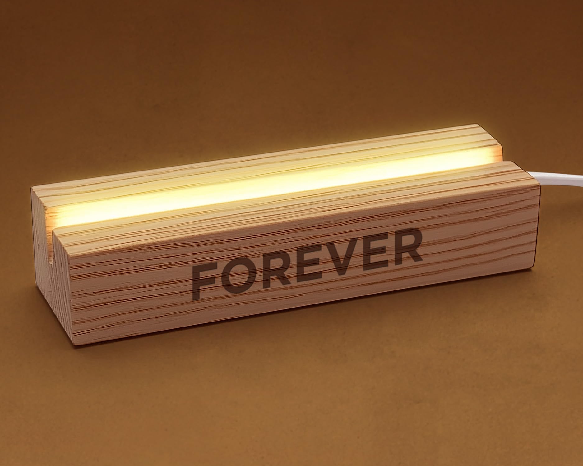 Panorama Lámpara Personalizada Bebé 22x15 cm - Modelo Nombre - Luz Nocturna para Pequeños - Lámparas Personalizadas Decorativas - Regalos Originales Bautizos