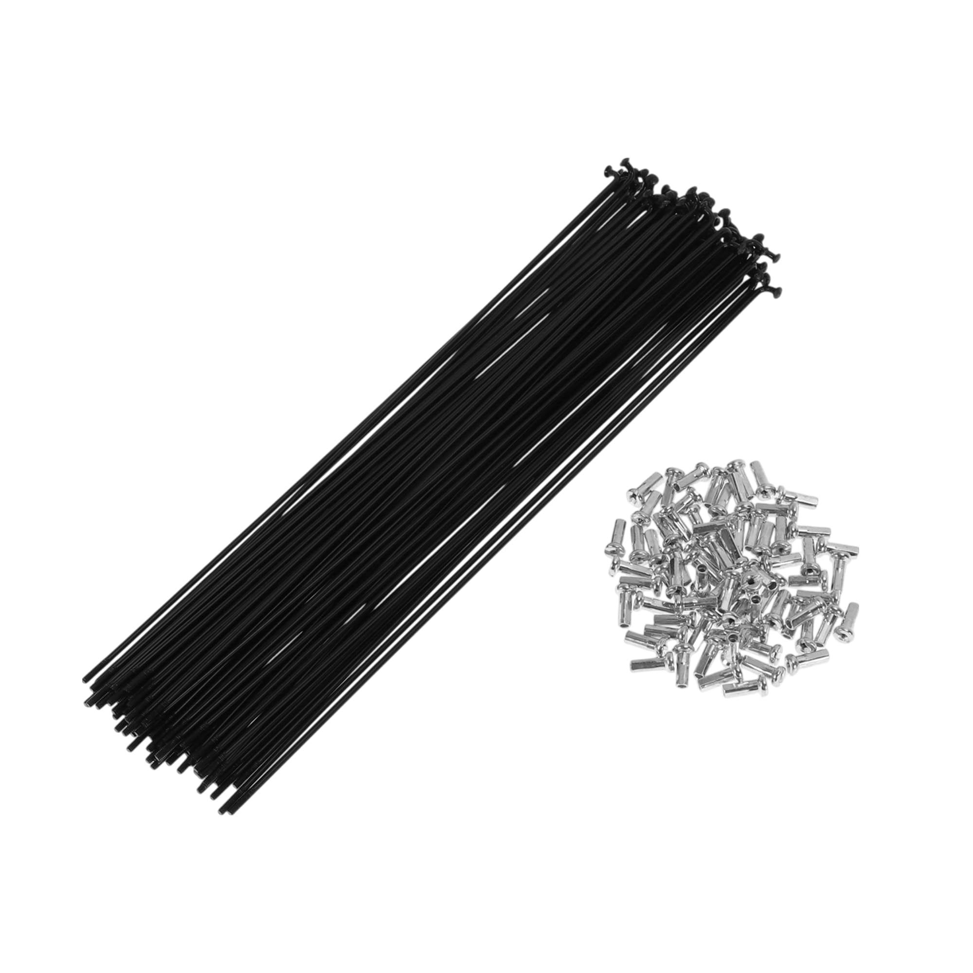 TUCKBOLD 72 Set 14G Bicycle Spoke 234mm Bike Wheel Spoke Carbon Steel Black
