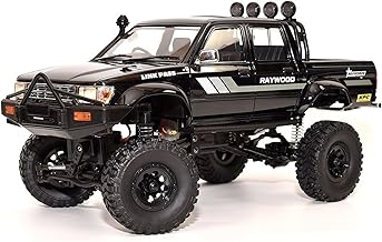 WPL JAPAN ラジコンカー C64-1 アウトドアラジコン 技適マーク付き 1/16スケール 4WD 四輪駆動 RCカー ロッククローリング クローラー 本格的 バッテリー付き 塗装済みモデル (ブラック)