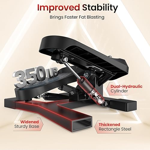 Miniatura 3 de FLYBIRD Stair Stepper Machine for Home Workout, Stepper for Cardio, Legs, Hips & Glutes, Fitness Equipment for Men and Women