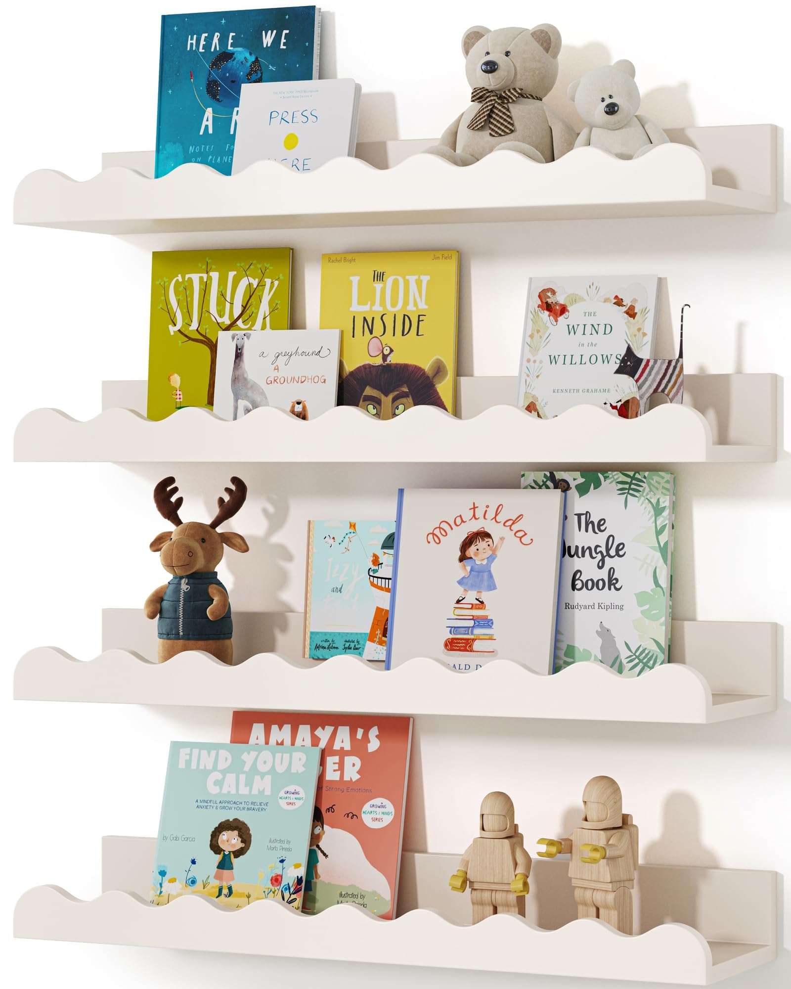 Kids' Bookshelf Set