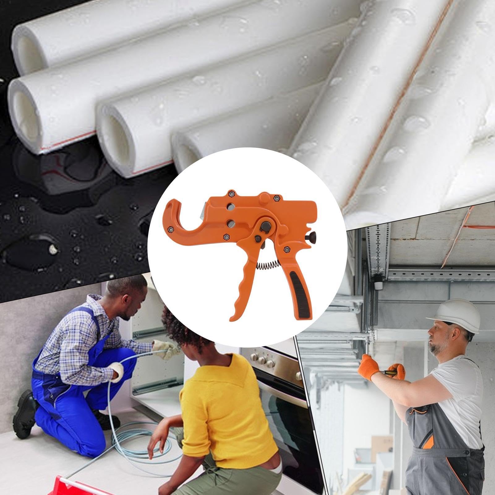 Cortatubos de PVC Cizallas Ergonómicas Eficientes Para Tubos PVC PPR PE