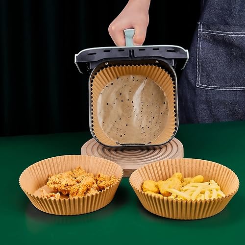 Miniatura 5 de BekeyGril - Forro de silicona a prueba de aceite de 1.41 ozm, cesta antiadherente para alimentos seguros, 7.7 pulgadas, 100 unidadescaja, papel