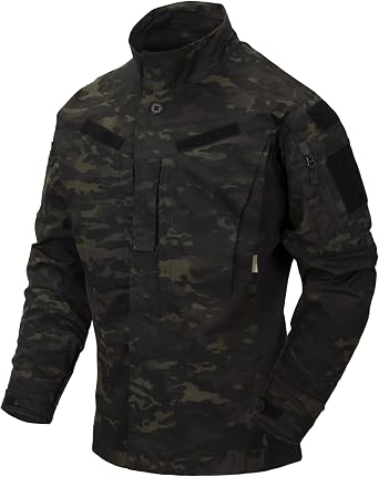 Helikon-Tex Mens MBDU Shirt Multicam Black NyCo R/S Size L
