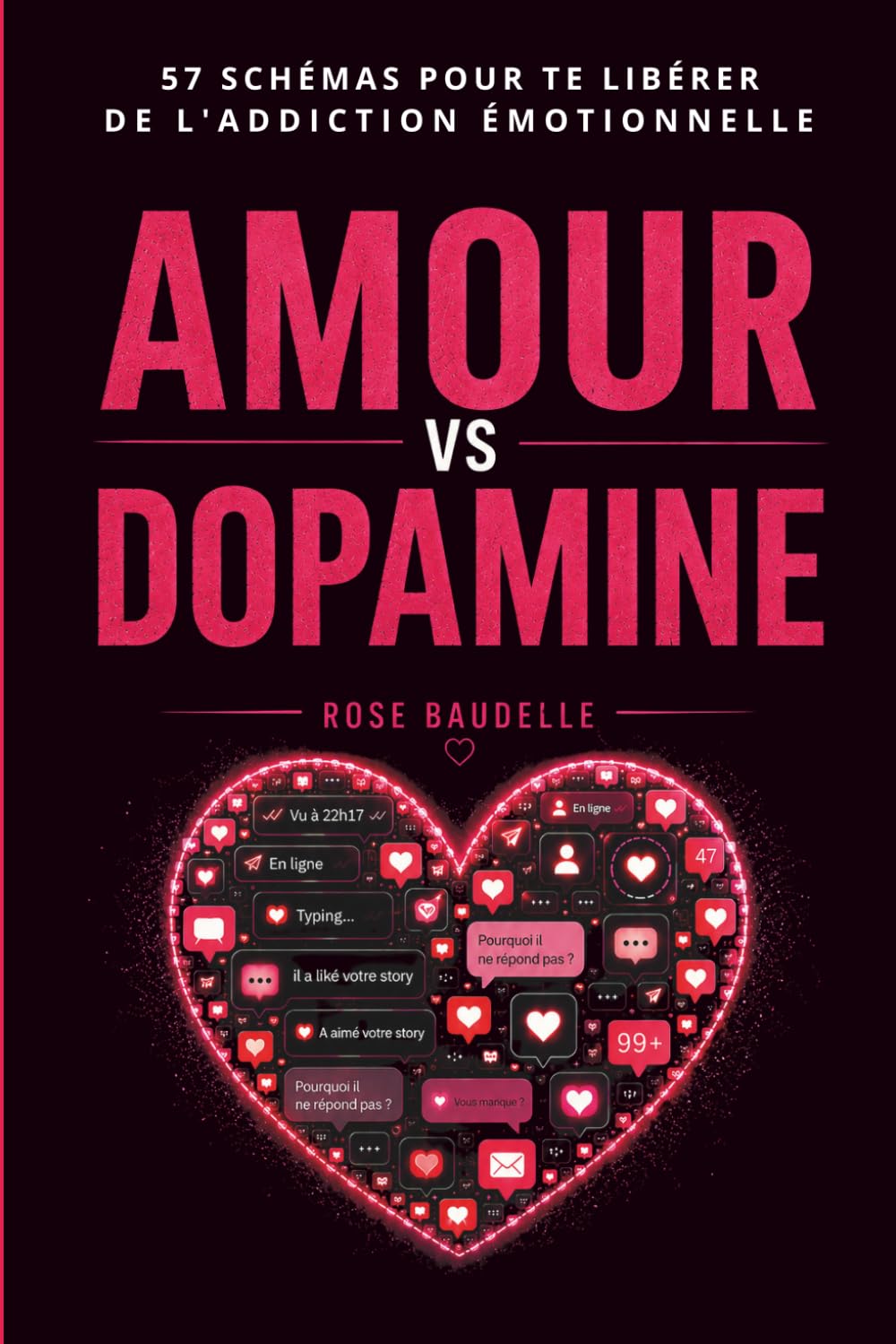 AMOUR VS DOPAMINE: 57 schémas pour te libérer de l'addiction émotionnelle