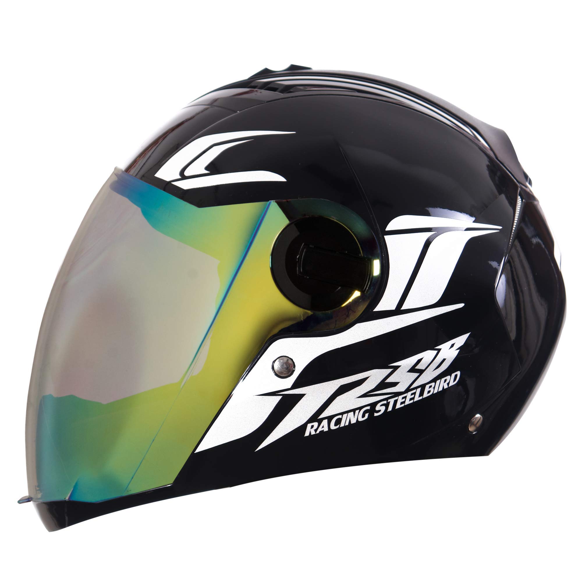 Steelbird SBA-2 Moon Full Face Helmet 