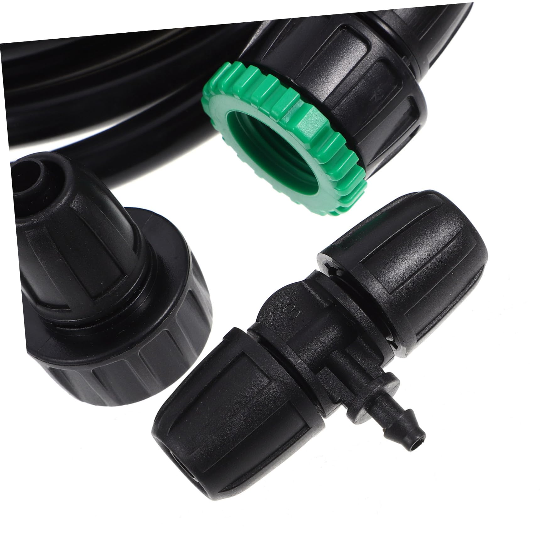 Irrigatore Giardino Automatico Impianto a Goccia per Erba Piante Esterne Timer Regolabile Nebulizzazione Spruzzatore Acqua Fai da Te