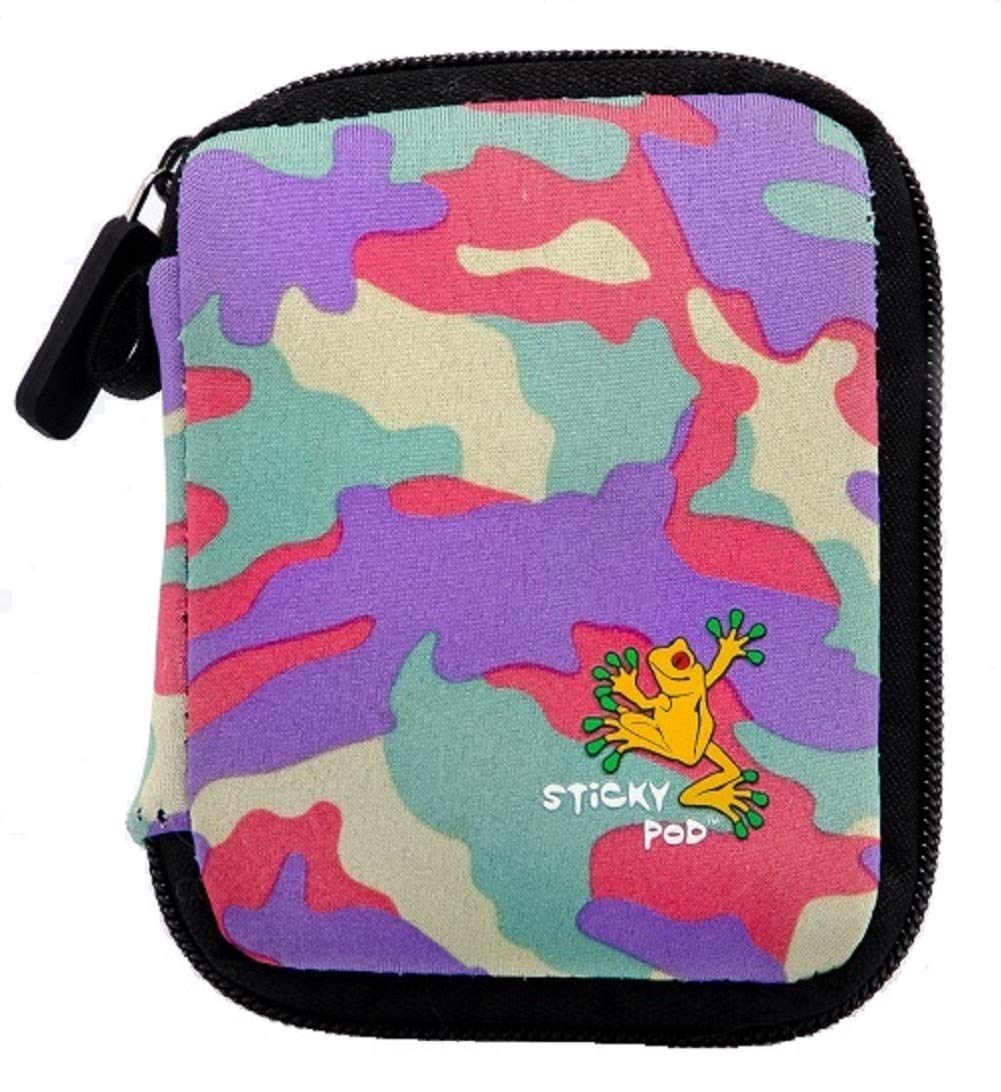 Sticky Pod Cycle Bag Pocket Organizer for Jersey Pockets, Funky Pink