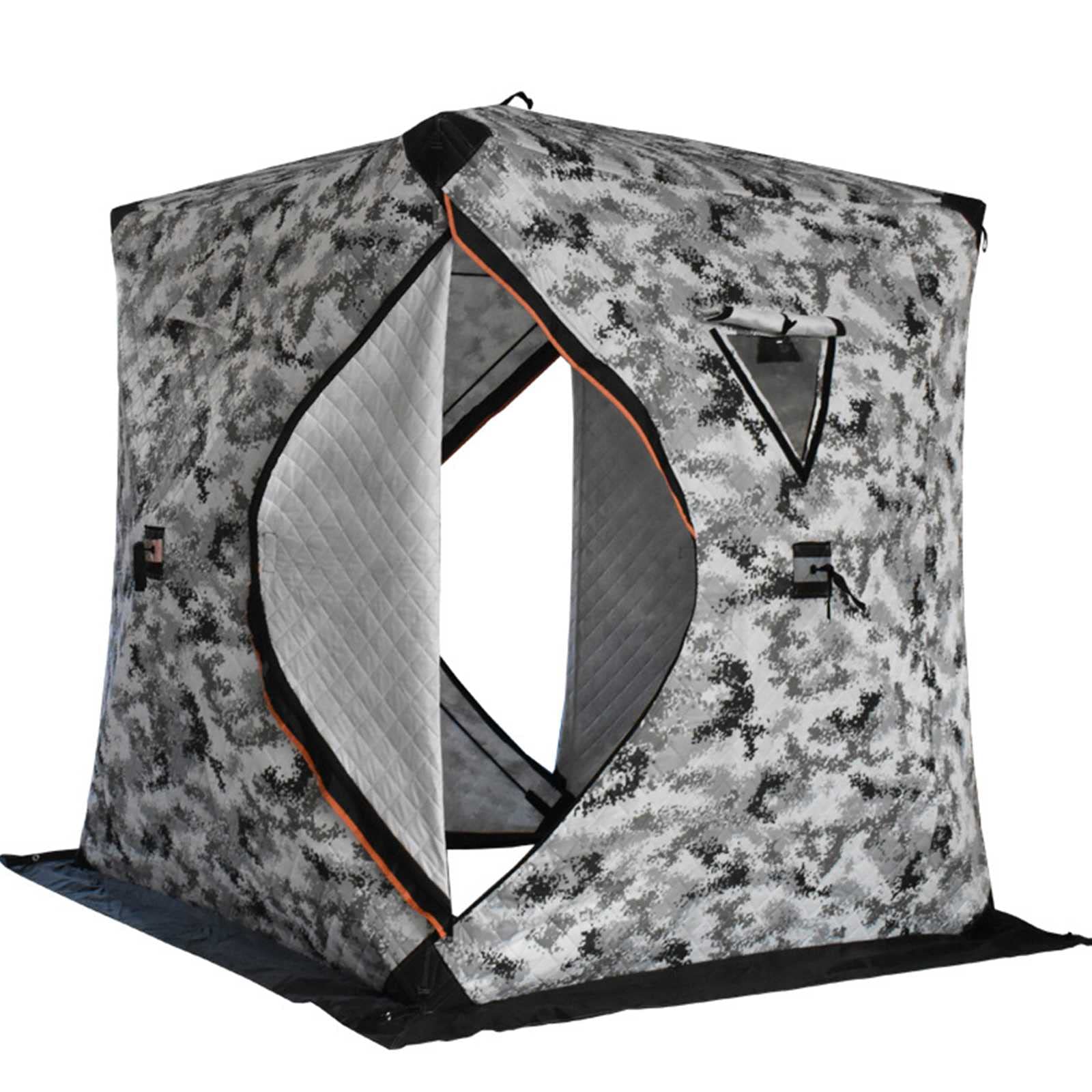 Amazon | アイスフィッシングテントアウトドア 3-4人 防風絶縁アイス