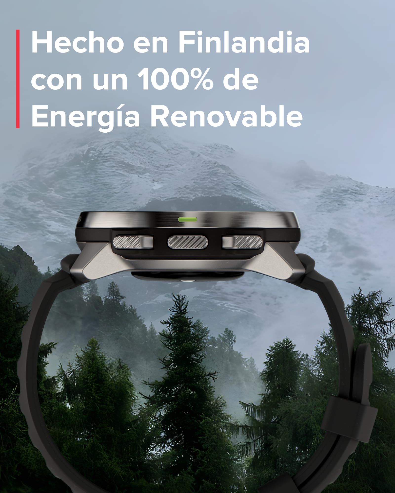 Suunto Ocean Ordenador de Buceo y Reloj Deportivo, Pantalla AMOLED, 100m Impermeable, GPS Doble Banda, Mapa Sin Conexión, 95+ Deportes, HRV y Seguimiento del Sueño