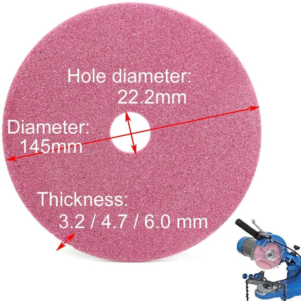 Smerigliatrice a catena elettrica 145 x 22,2 x 4,7 mm per taglio e lucidatura bordi