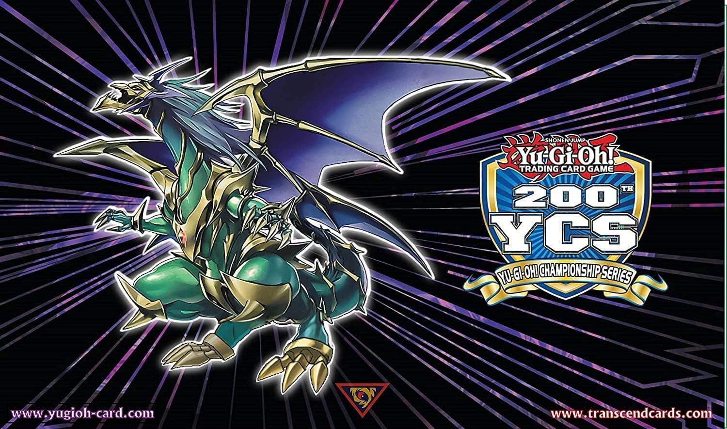 Playmat: Chaos Emperor, The Dragon of Armageddon (YCS 200 Topcut 64 Replica)