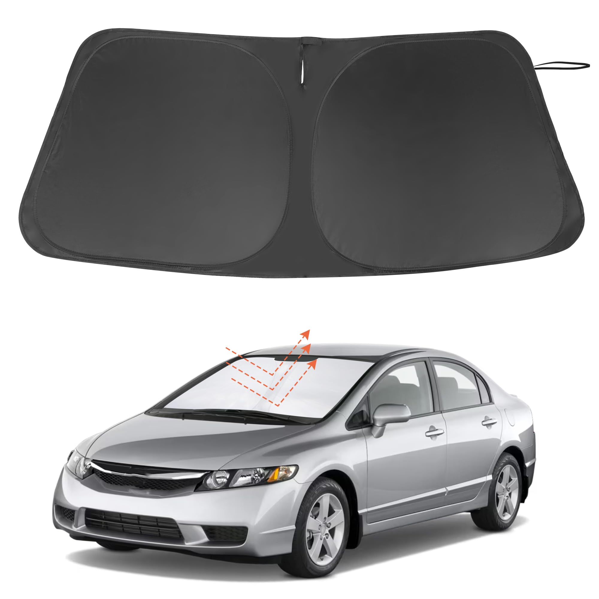 Windshield Sun Shade for 2006-2011 Honda Civic Accessories