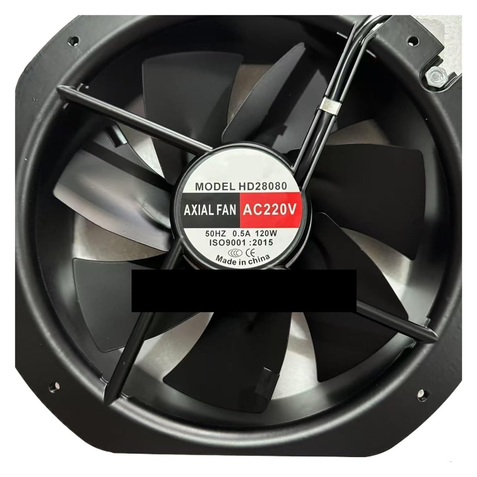 YMUGUEGH HD28080 AC 230V 120W 280x280x80mm Server Cooling Fan