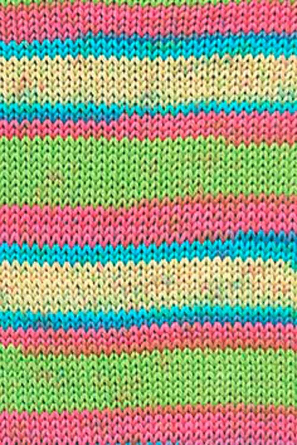 Lang Yarns Handarbeitsgarn Color - lémon/pink/bleu 044