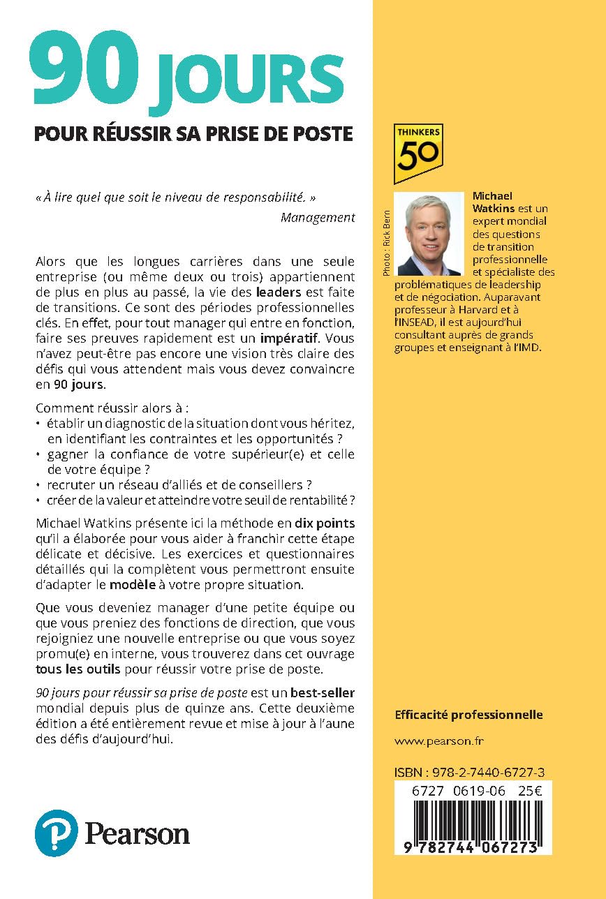 90 jours pour réussir sa prise de poste - 2e édition