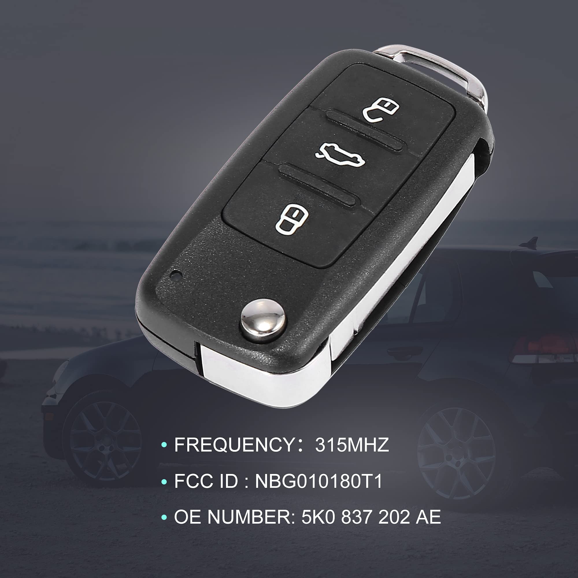 Amazon.com: X AUTOHAUX 315MHz NBG010180T Replacement Replacement 