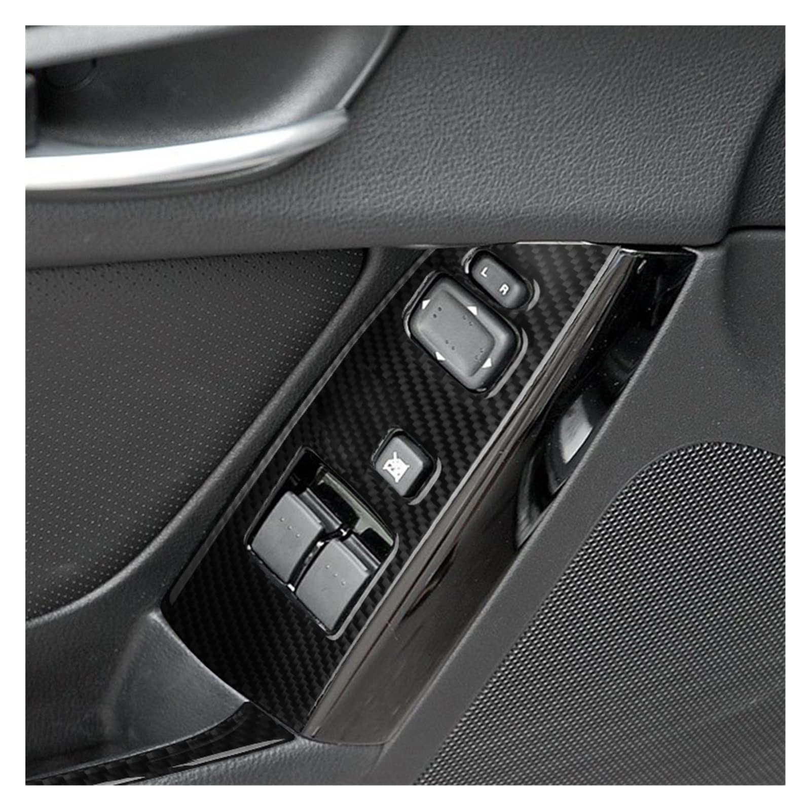 Podłokietnik szklany panel podnoszący rama naklejka na podłokietnik zmień pasuje do Mazda RX8 RX-8 SE3P JMNFE 2004-2008 Auto akcesoria do wykończenia zestawy naklejek ochronnych