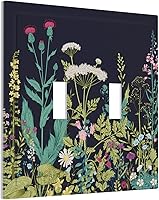 Vista 78 de Placa de pared dúplex de receptáculo de dispositivo de 1 gang de madera envejecida blanca gris con veta de tablón, cubierta de enchufe eléctrico