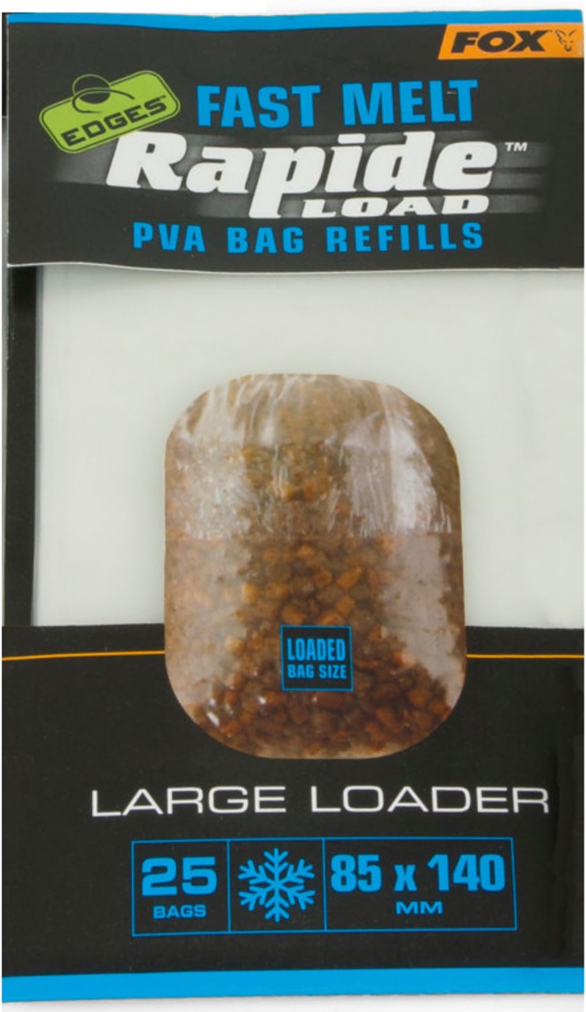 FoxEdges Rapide Refills Fast Melt - PVA Bag for Feeding Carp & Coarse Fish Water Soluble Bags for Groundfeed