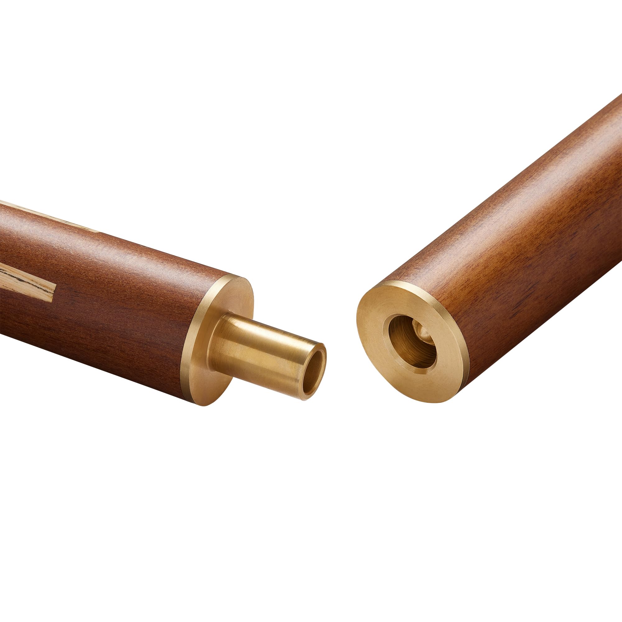 PowerGlide Target Queue de Billard Unisexe, Marron, Jaune, Full Size 57"
